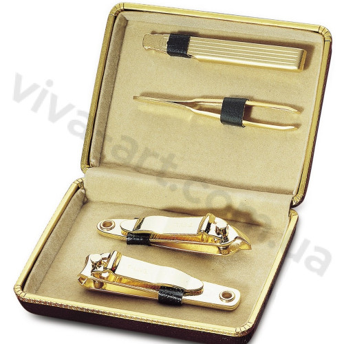 Маникюрный набор позолоченный, Medesy (Италия)